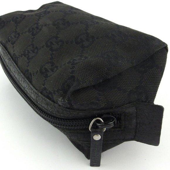 GUCCI porch GG canvas canvas �~ leather Auth used T17602 - Picture 3 of 8